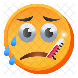 Fever Emoji Emoji Icon