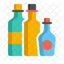 Few Different Icons Of Bottles  Icon