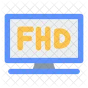 Fhd Television Fhd Tv Icon