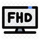 Fhd television  Icon