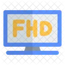 Fhd television  Icon