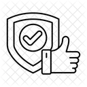 Fiabilite Securite Protection Icône