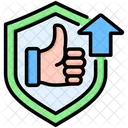Fiabilite Securite Surete Icône