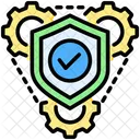 Fiabilite Securite Machine Icône