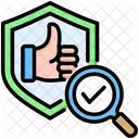 Fiabilite Securite Analyse Icône