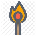 Campeggio Fuoco Fiamma Icon