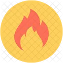 Fiamma Fuoco Avvertimento Icon