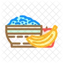 Fiber Rich Food Icon