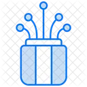Fibra óptica  Icono