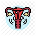Uterin Fibromes Femme Icône