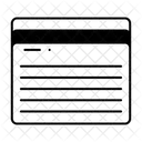 Ficha Papel Tarjeta Icono