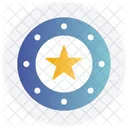 Ficha de cassino  Ícone