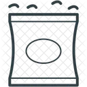 Batatas Fritas Pacote Lanche Ícone