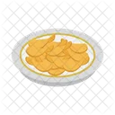 Papas fritas  Icono