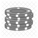 Poker Fiches Gioco Dazzardo Icon