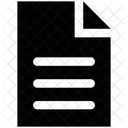 Document Liste Enregistrement Icon