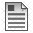 Fichier Papier Page Icon