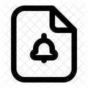 Fichier de notification  Icône