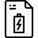 Charge Fichier Dalimentation Recharge Icône