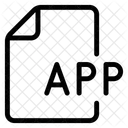 Fichier d'application  Icône