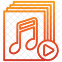 Fichier audio  Icône