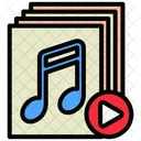 Fichier audio  Icône