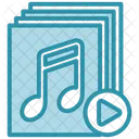Fichier audio  Icône