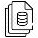 Fichier de base de données  Icône