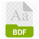 Bdf Fichier Format Icône