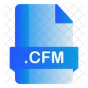 Cfm Extension Fichier Icône