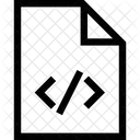Fichier Document Programmation Icône
