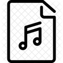 Fichier de musique  Icône