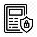 Dossier De Securite Liste De Controle Note Icon