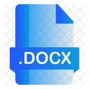 Docx Extension Fichier Icône