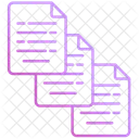 Dupliquer Copier Document Icon