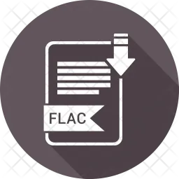 Fichier flac  Icône