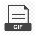 Gif Fichier Extension Icône