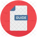 Guide Fichier Guide Format De Fichier Icon