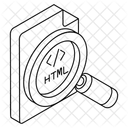 Fichier HTML  Icône