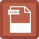 HTML Fichier Extension Icône