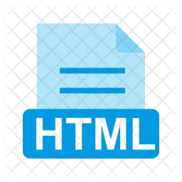 Fichier HTML  Icône