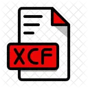 Xcf Technologie Fichier Icône