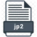 Fichier Jp2  Icône