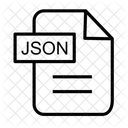 Fichier Json Icône
