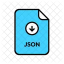 Fichier Json Telechargement Icône