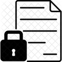 Fichier De Verrouillage Securite Protection Icône