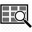 Fichier Loupe Papier Icône