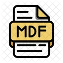 Fichier De Base De Donnees Mdf Du Serveur SQL Fichier De Base De Donnees Icône