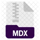 Mdx Fichier Document Icône