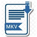 Mkv Extension Fichier Icône